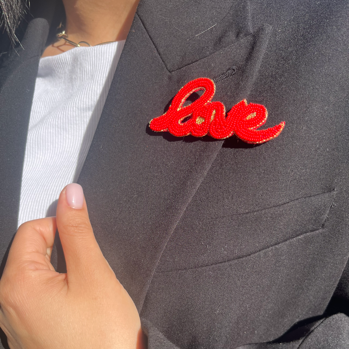 Broche Love