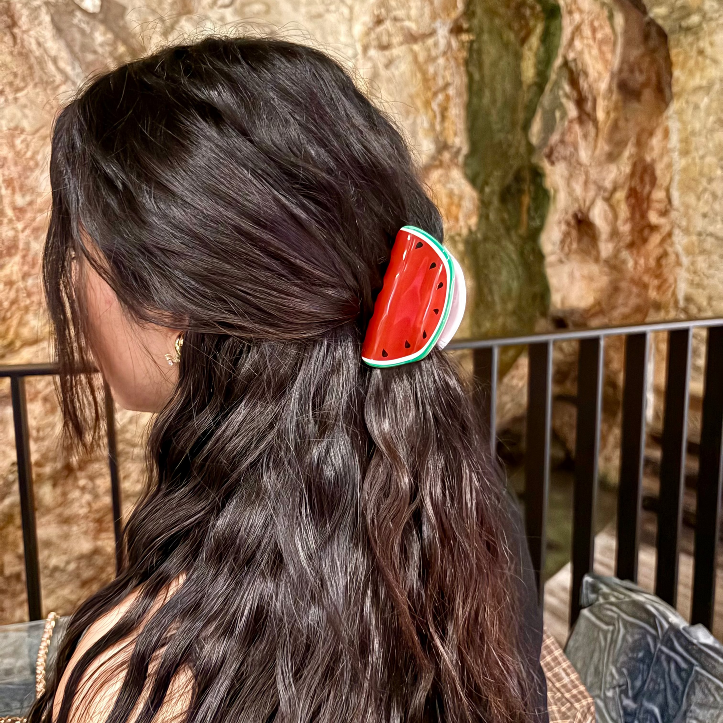 Pince à Cheveux Pastèque