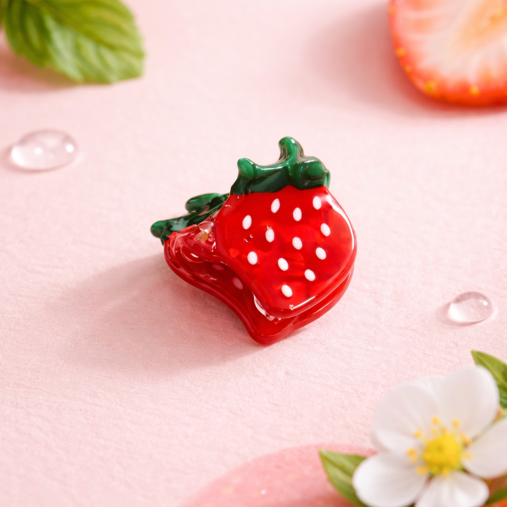 Mini Pince à cheveux Strawberry