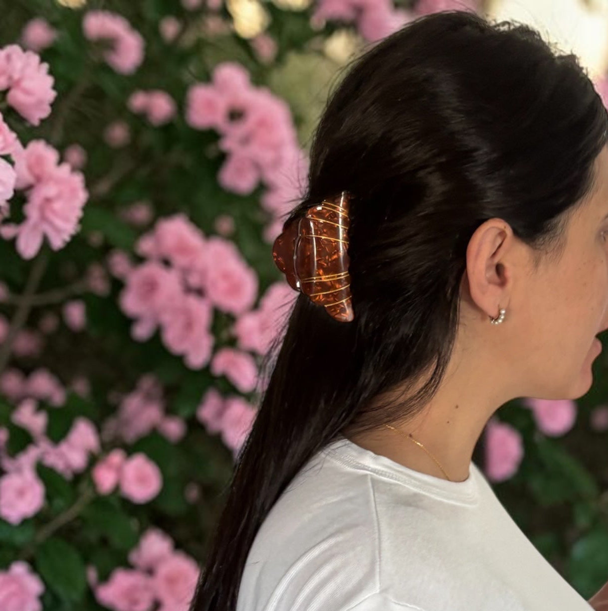 Pince à cheveux Croissant