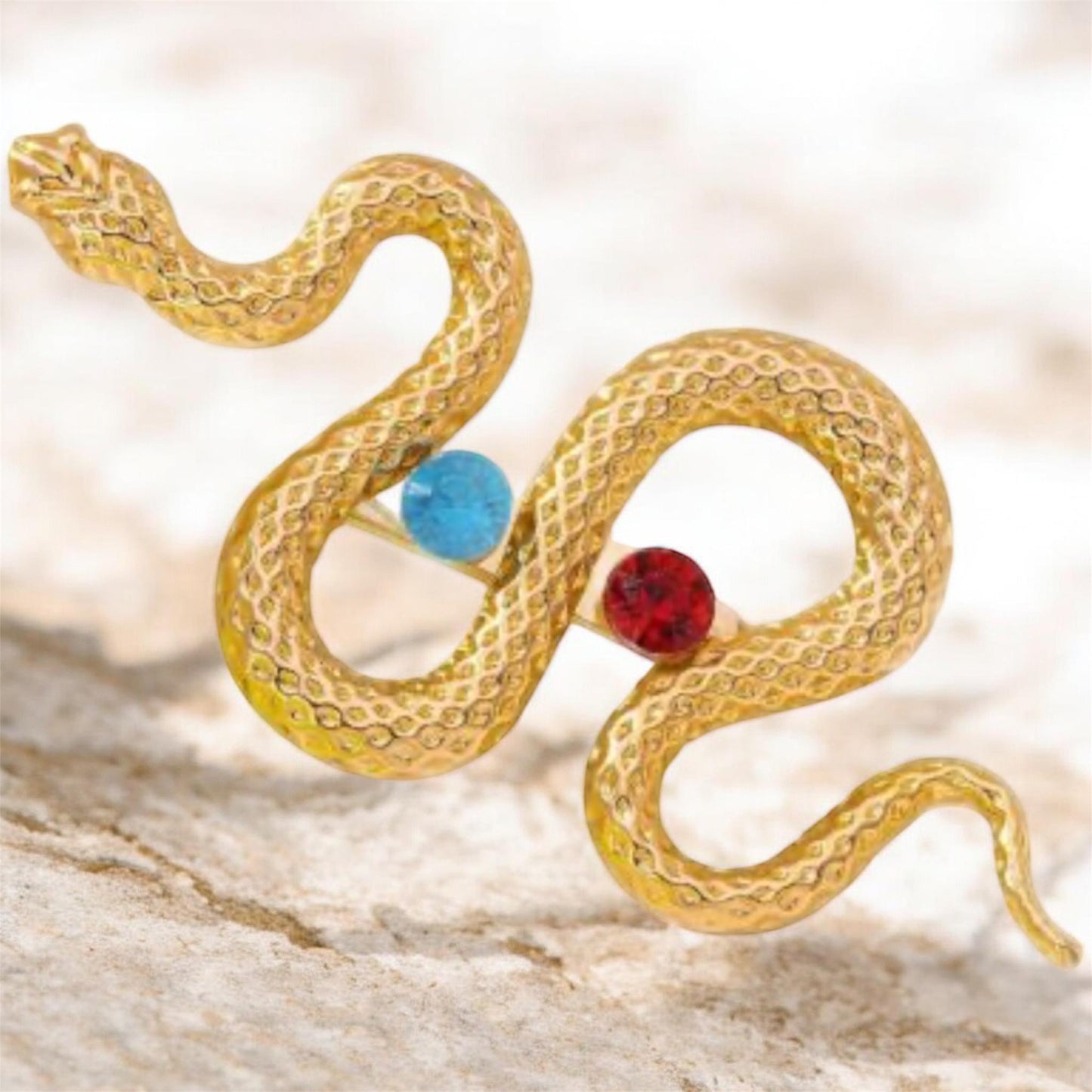 Broche Serpent Éclat