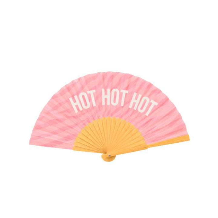 Éventail à message « Hot Hot Hot »
