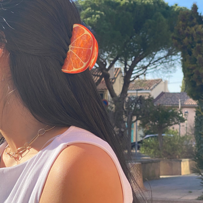 Pince à cheveux Orange