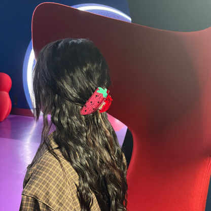 Pince à Cheveux Fraise