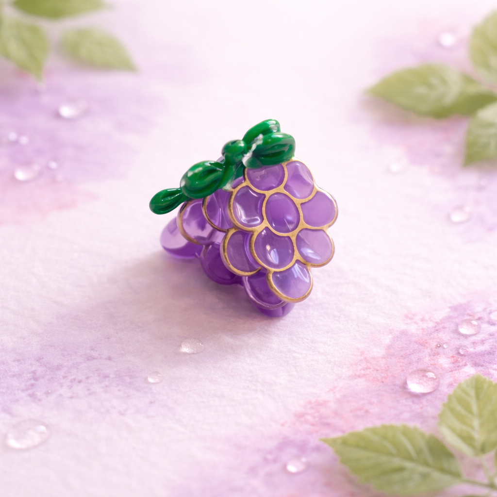 Mini Pince à cheveux Grape