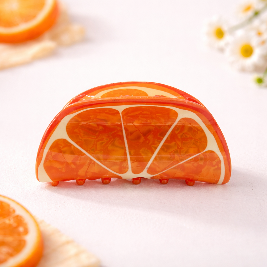 Pince à cheveux Orange